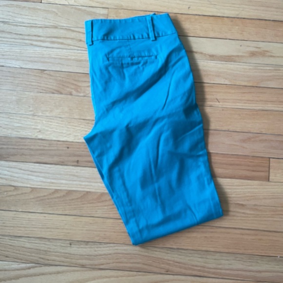 Loft teal original cropped pants - Picture 5 of 5